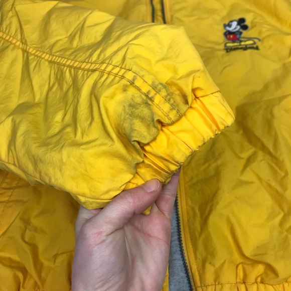 Vintage Disneyland Mickey Mouse Windbreaker Jacket - Picture 5 of 7